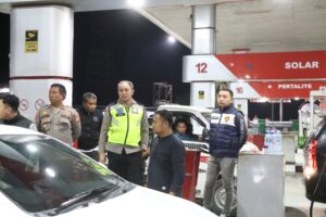 Pastikan Penyaluran BBM Tepat Sasaran, Kapolres Sidrap Sidak Sejumlah SPBU